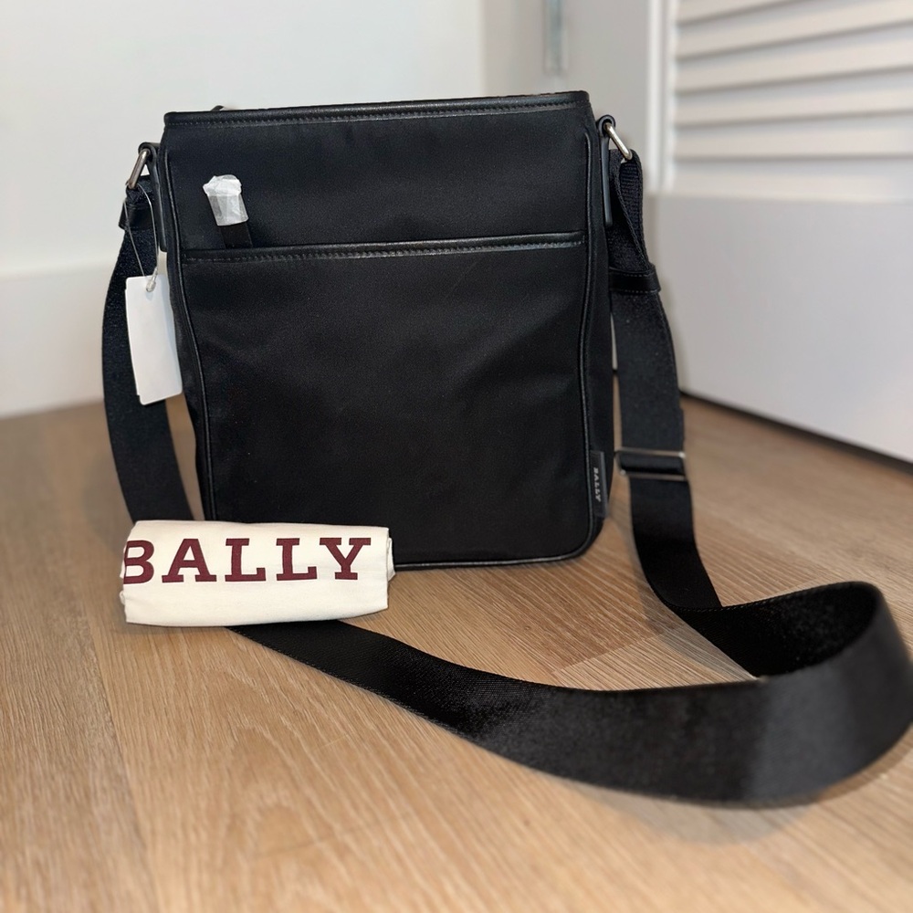 Bally Black Nylon Cross Body Bag